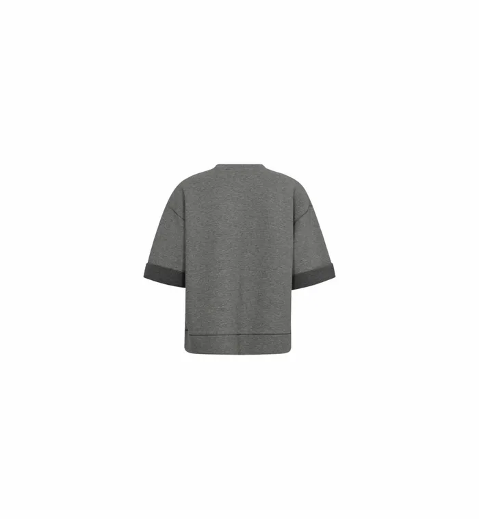 Women Sweats MOS MOSH MMShor OSS Sweatshirt Sharkskin