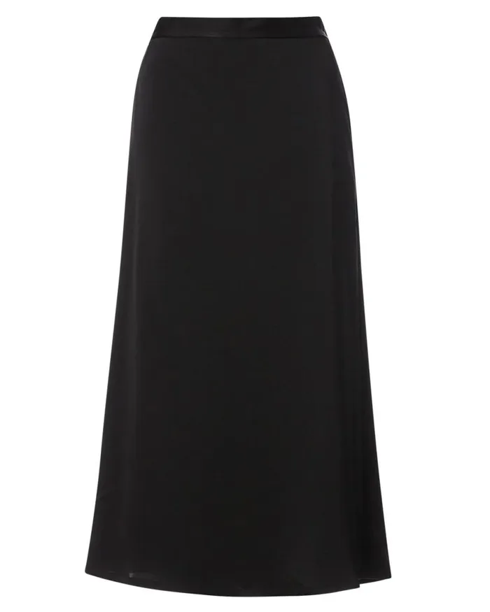Women Tea Length Adler Satin Skirt Festivalfuchsia Buffalo David Bitton Dresses and Jumpsuits