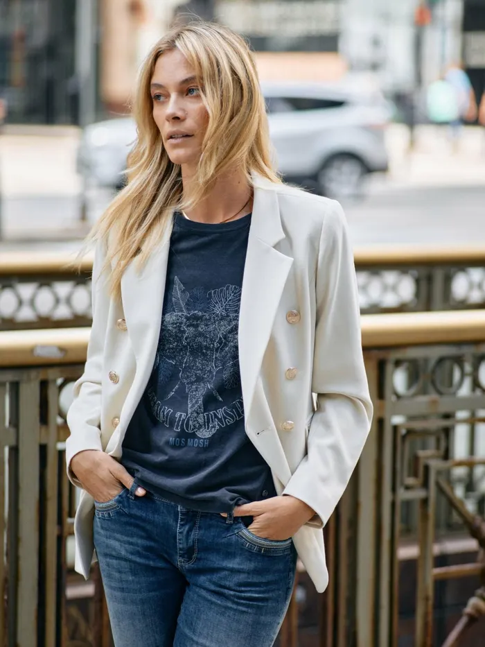 Women Tees MOS MOSH MMFant OSS Tee Phantom