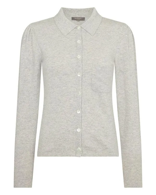 Women The Peony Lim PoloIn Fumo Grey Fumo Grey NPeal Tops and Tshirts