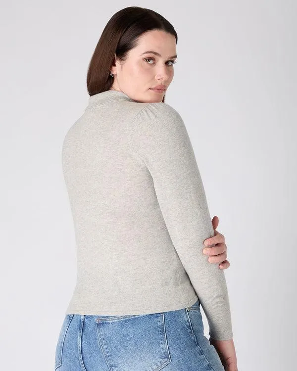 Women The Peony Lim PoloIn Fumo Grey Fumo Grey NPeal Tops and Tshirts