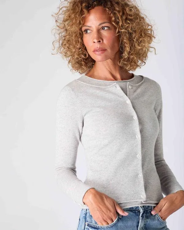 Women The Peony Lim Ultimate CardiganIn Fumo Grey Fumo Grey NPeal Cardigans