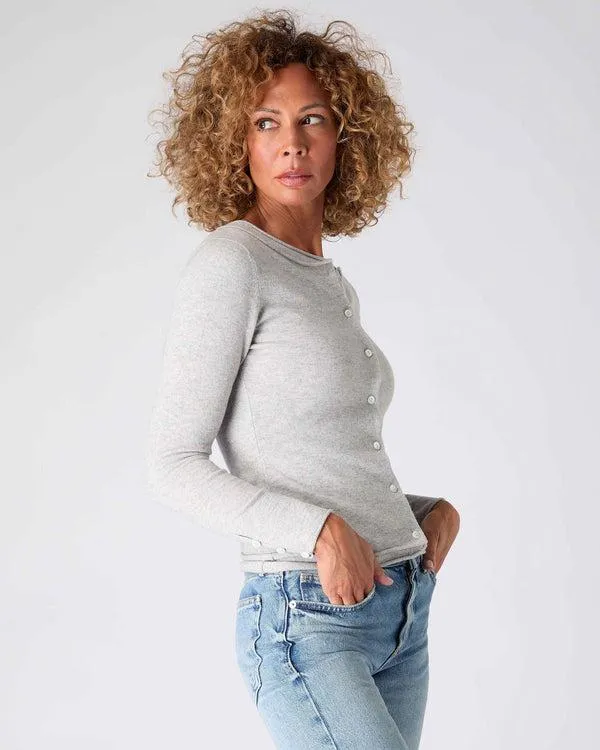 Women The Peony Lim Ultimate CardiganIn Fumo Grey Fumo Grey NPeal Cardigans