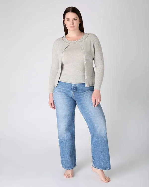 Women The Peony Lim Ultimate CardiganIn Fumo Grey Fumo Grey NPeal Cardigans