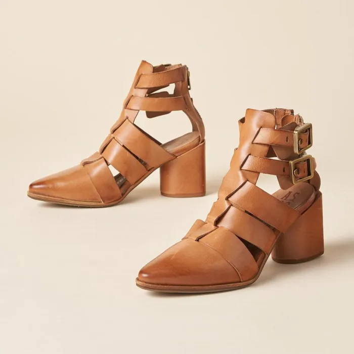 Women Therese Booties Camel Sundance Catalog Shoes