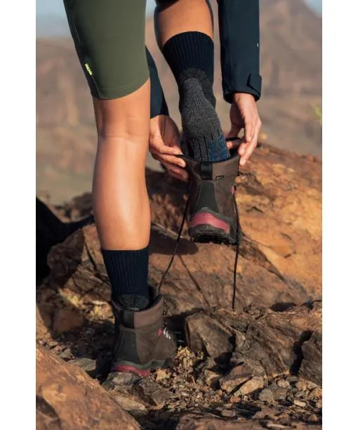 Women TK1 Adventure Cool Women Trekking Socks Black FALKE Hiking Socks