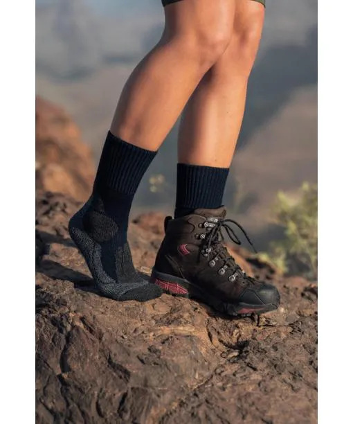 Women TK1 Adventure Cool Women Trekking Socks Black FALKE Hiking Socks