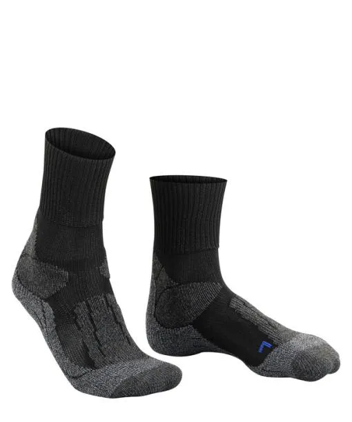 Women TK1 Adventure Cool Women Trekking Socks Black FALKE Hiking Socks