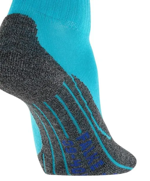 Women TK2 Explore Cool Short Women Trekking Short Sock Peacock Blue FALKE Hiking Socks