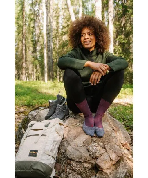 Women TK5 Wander Women Trekking Socks Asphalt Mel FALKE Hiking Socks