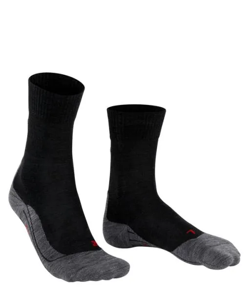 Women TK5 Wander Women Trekking Socks Black FALKE Hiking Socks