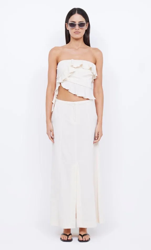 Women Tops Bec Bridge COASTLINER STRAPLESS TOP Cream