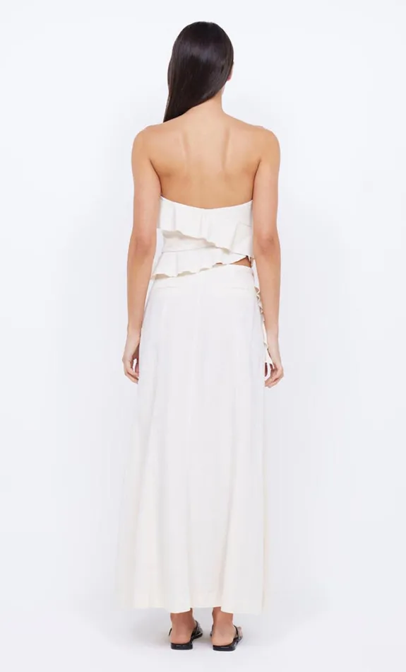 Women Tops Bec Bridge COASTLINER STRAPLESS TOP Cream