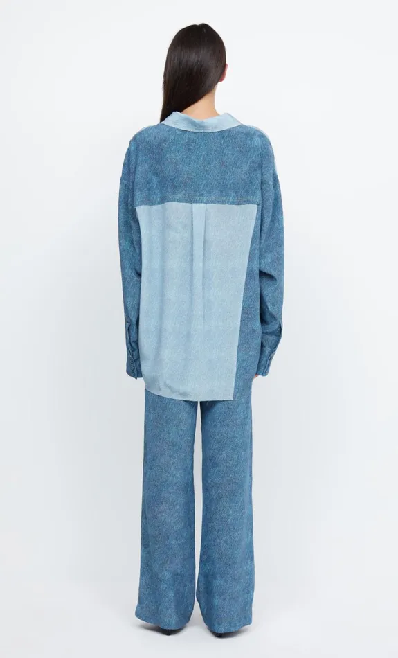 Women Tops Bec Bridge DUSTIN OVERSIZED SHIRT Spliced Denim