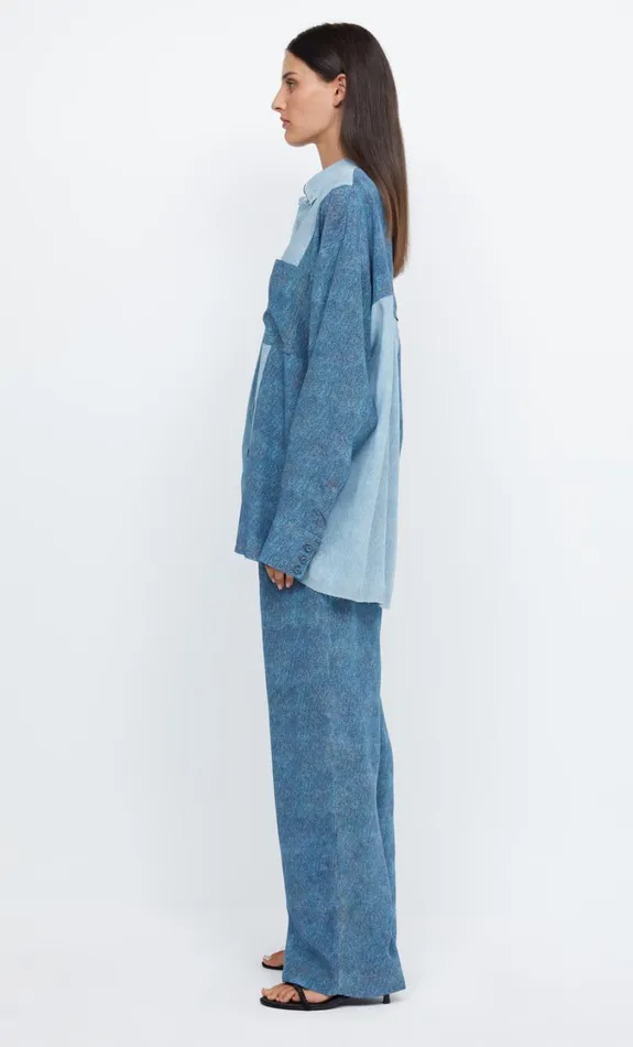 Women Tops Bec Bridge DUSTIN OVERSIZED SHIRT Spliced Denim