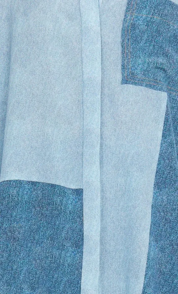 Women Tops Bec Bridge DUSTIN OVERSIZED SHIRT Spliced Denim