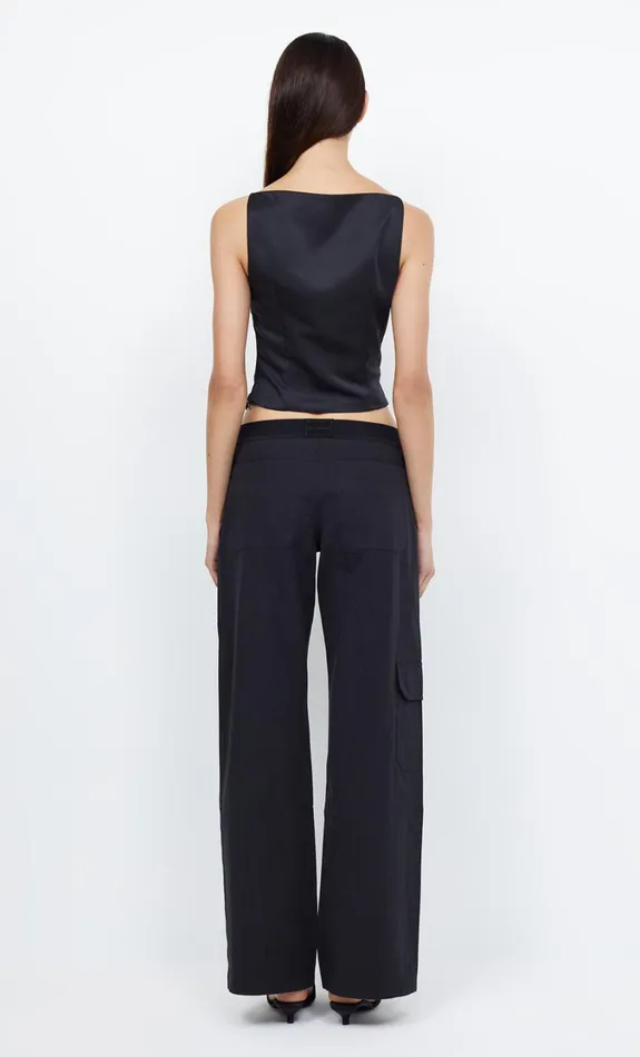 Women Tops Bec Bridge JONES BOATNECK TOP Black