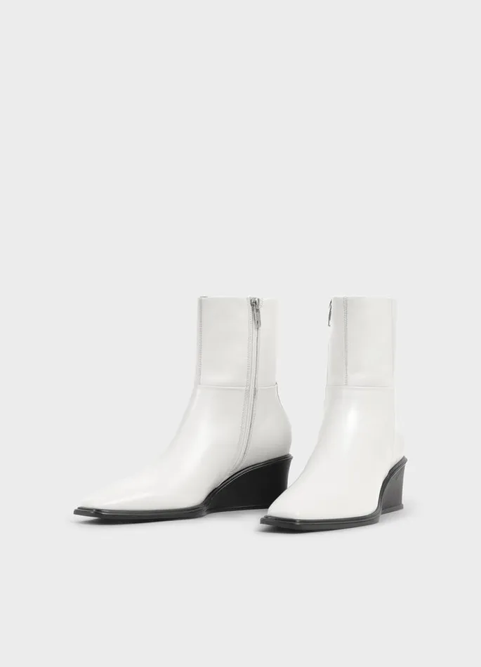 Women Vagabond Boots AINO BOOTS White Leather