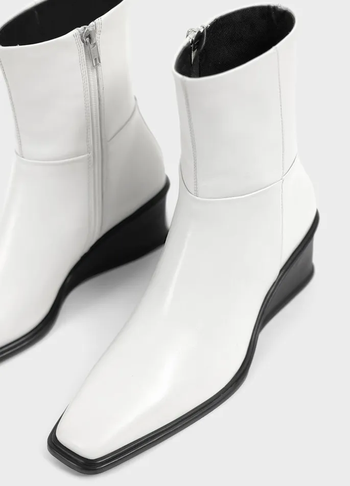 Women Vagabond Boots AINO BOOTS White Leather