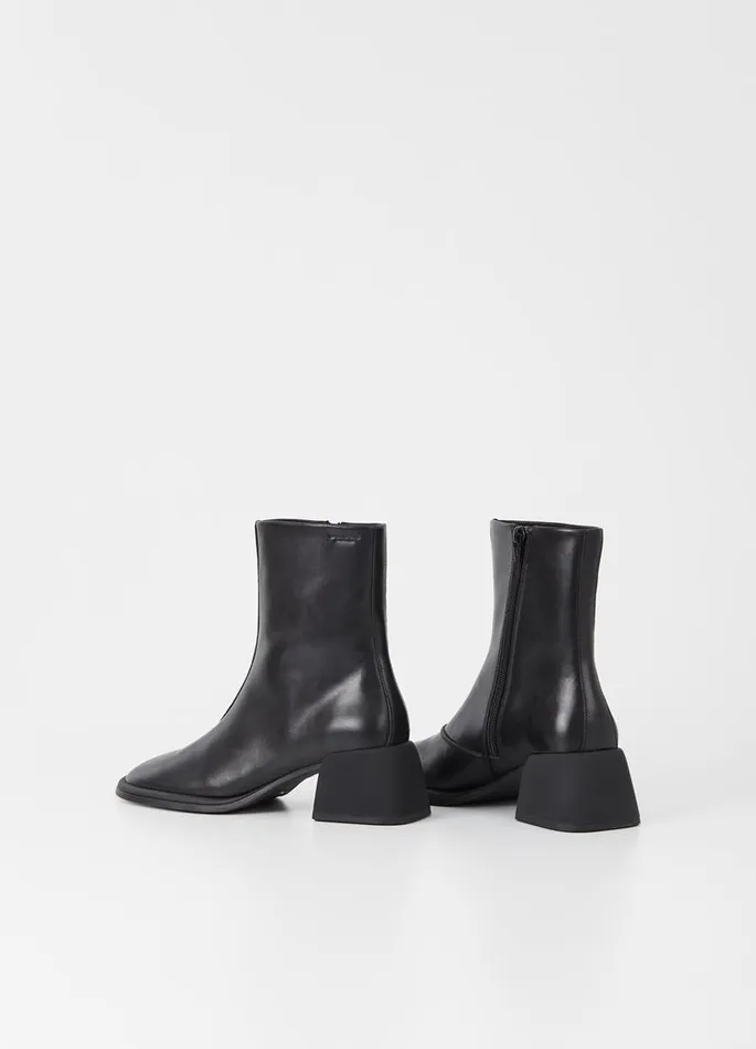 Women Vagabond Boots ANSIE BOOTS Black Leather