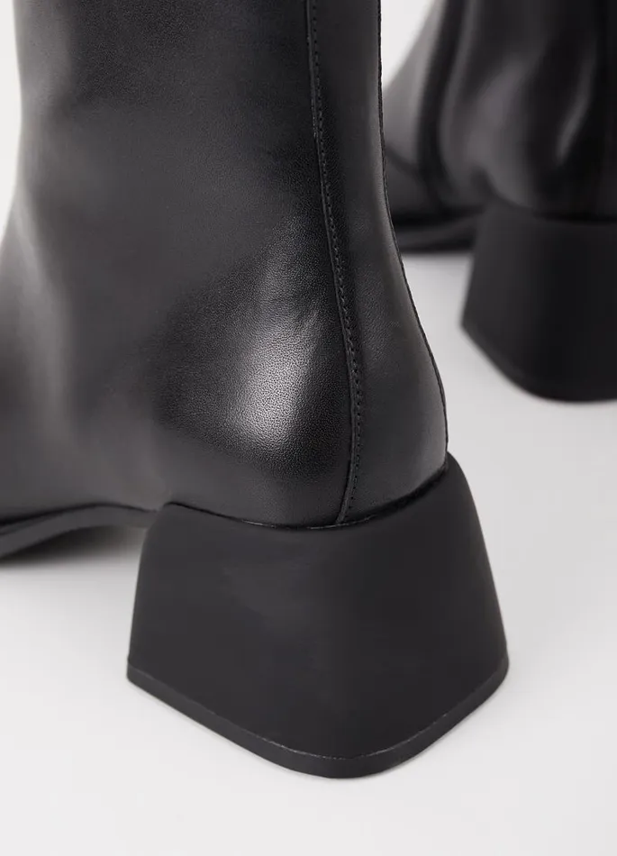 Women Vagabond Boots ANSIE BOOTS Black Leather