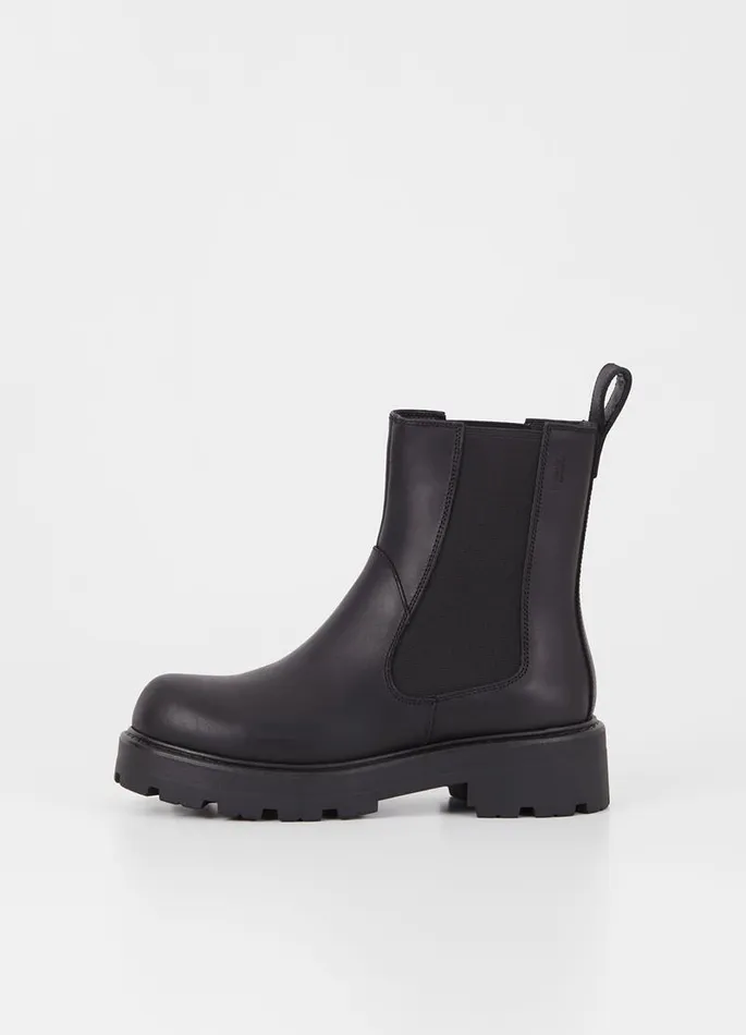Women Vagabond Boots COSMO 20 BOOTS Black Oily Nubuck