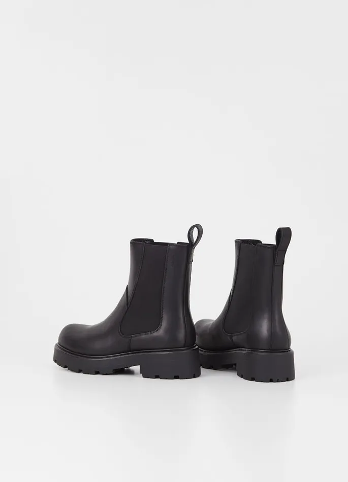 Women Vagabond Boots COSMO 20 BOOTS Black Oily Nubuck