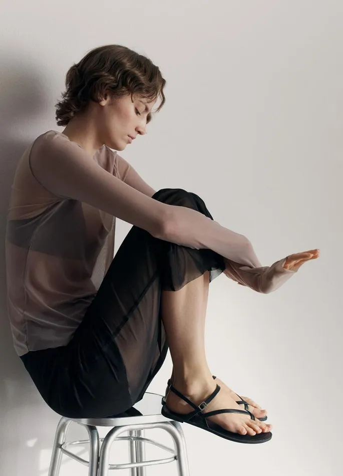 Women Vagabond Sandals TIA 20 SANDALS Black Leather