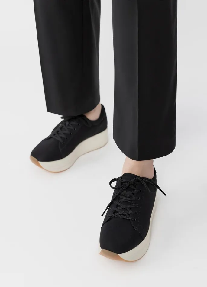 Women Vagabond Sneakers CASEY SNEAKERS Black Textile