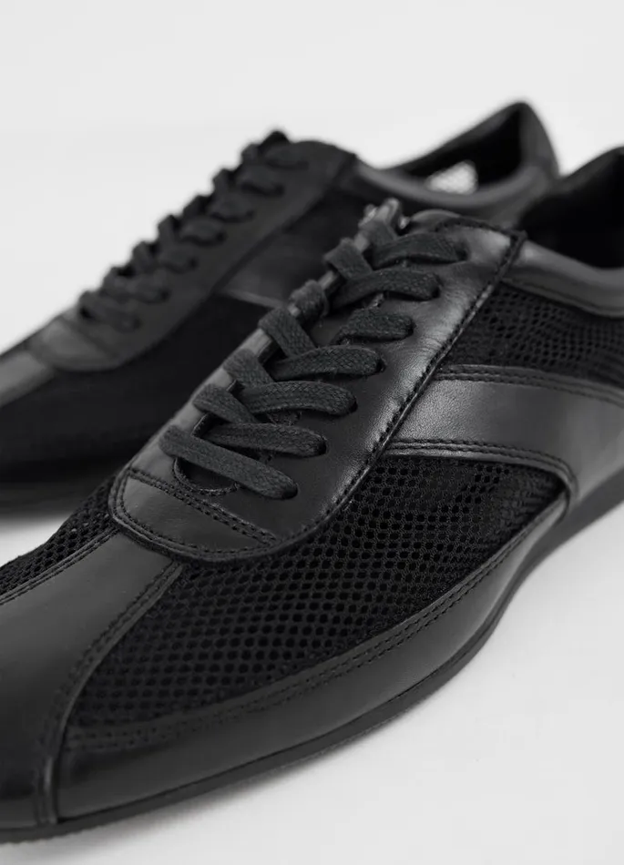 Women Vagabond Sneakers HILLARY SNEAKERS Black Leathermesh