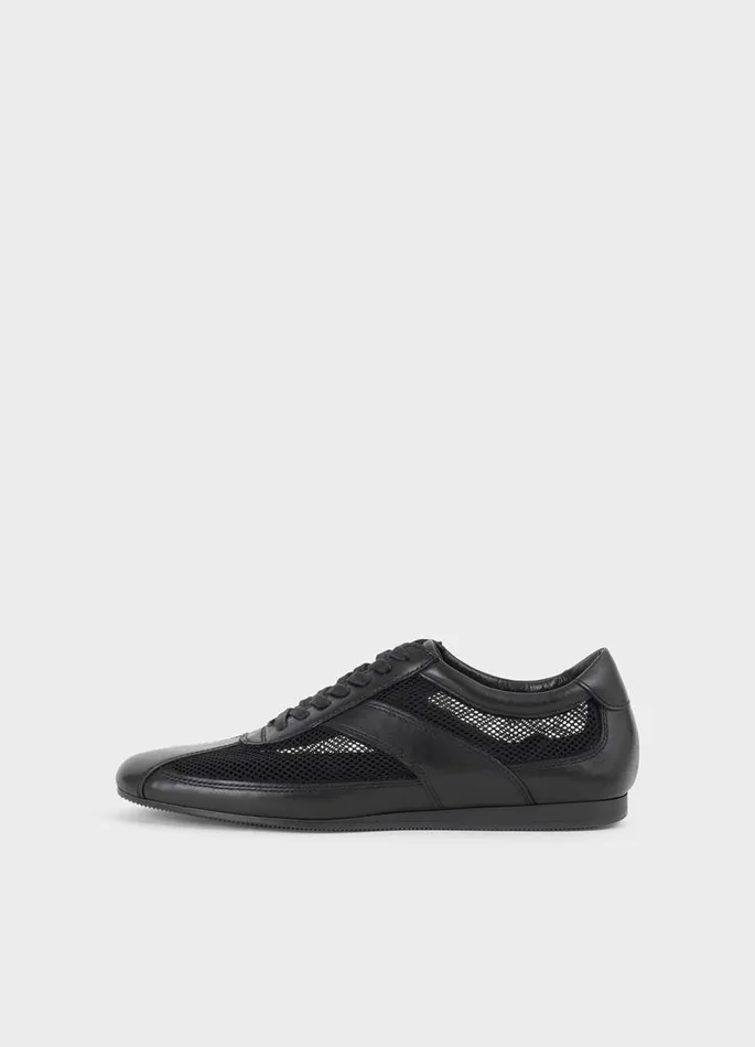 Women Vagabond Sneakers HILLARY SNEAKERS Black Leathermesh