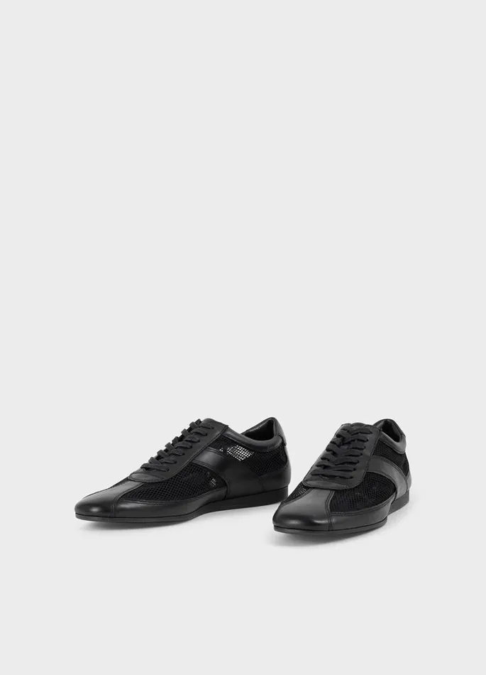 Women Vagabond Sneakers HILLARY SNEAKERS Black Leathermesh