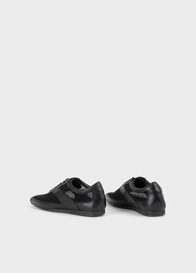 Women Vagabond Sneakers HILLARY SNEAKERS Black Leathermesh