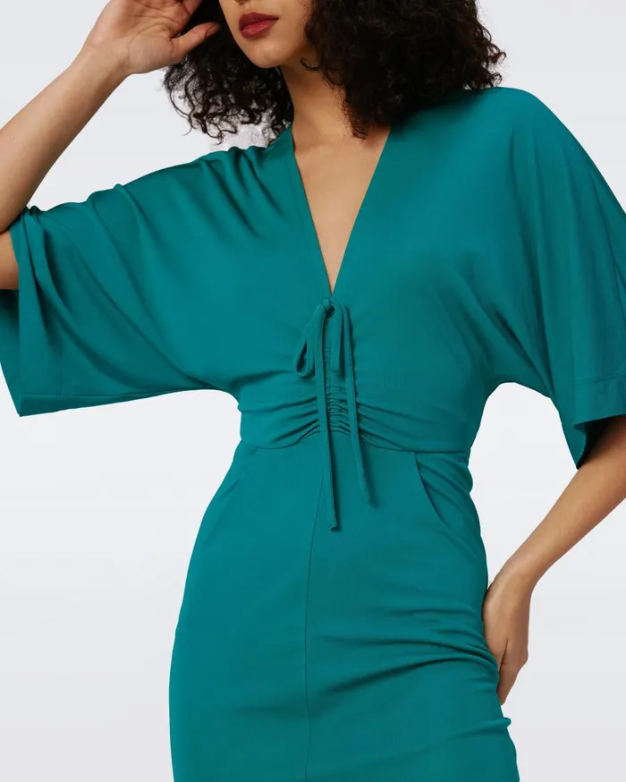 Women Valerie Dress Emerald DVF Dresses