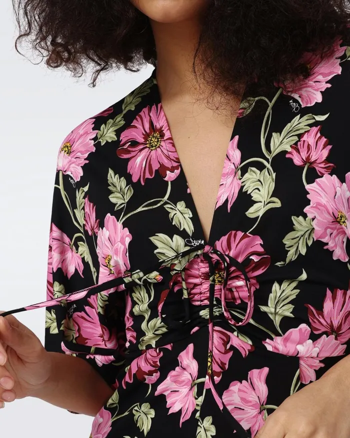 Women Valerie Dress Hendrix Floral Pink DVF Dresses