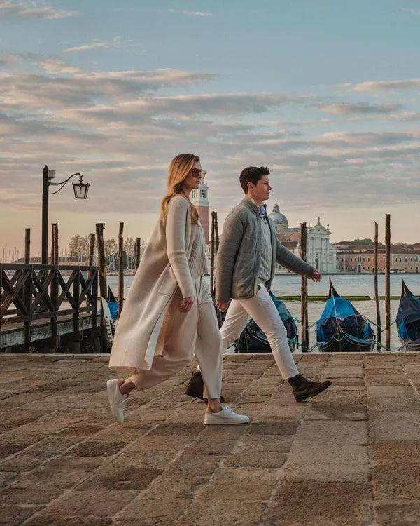 Women Women039s Herringbone Cashmere CoatIn New Ivory White New Ivory White NPeal Coats and Jackets