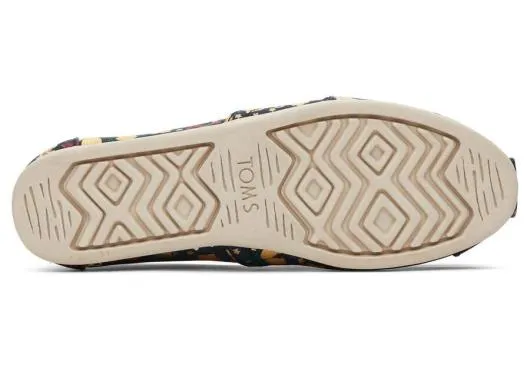 Women WomenAlpargata Gold Foil Bells Foiled Navy TOMS Exclusives