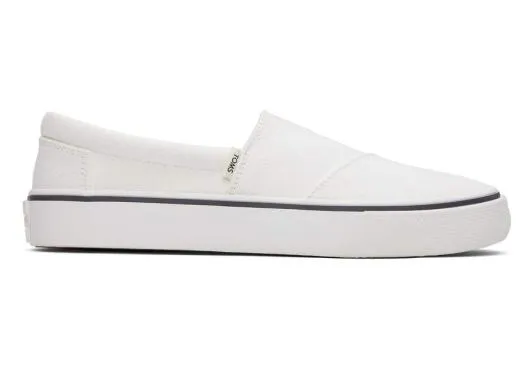 Women WomenFenix White TOMS Slip Ons
