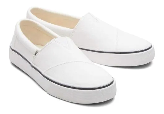 Women WomenFenix White TOMS Slip Ons