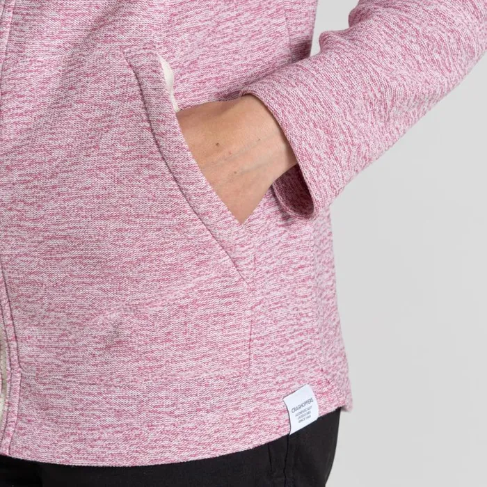 Womens Full Zip Fleece Craghoppers Aio Full Zip Fleece Dusky Hibiscus Womens Full Zip Fleece Craghoppers Aio Full Zip Fleece Dusky Hibiscus