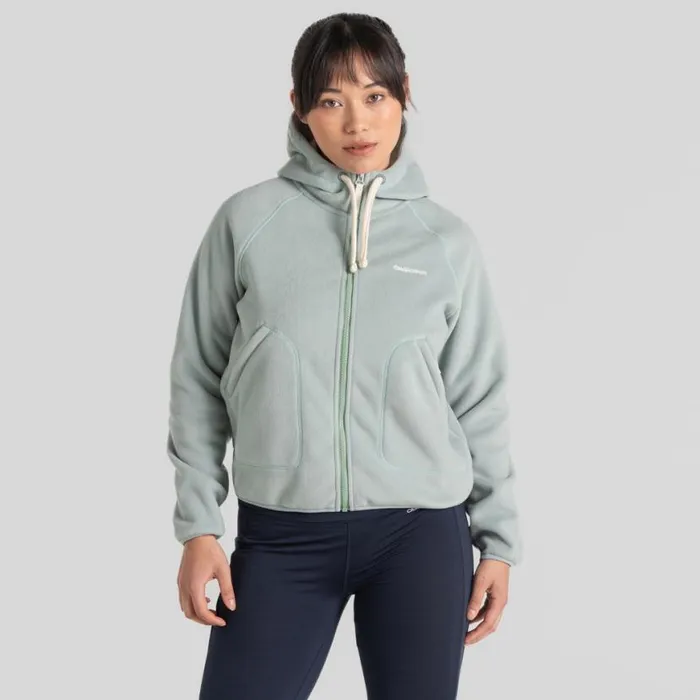 Womens Full Zip Fleece Craghoppers Grainne Full Zip Fleece Meadow Haze