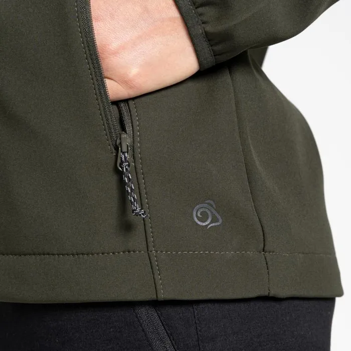 Womens Insulated Jackets Craghoppers Expert Basecamp Softshell Jacket Dark Cedar Green Womens Insulated Jackets Craghoppers Expert Basecamp Softshell Jacket Dark Cedar Green