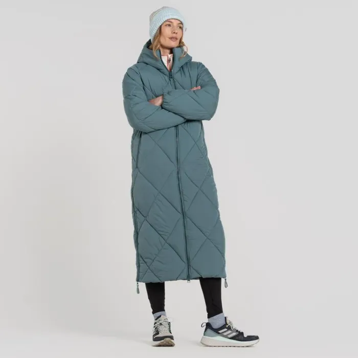 Womens Insulated Jackets Craghoppers Sarmiento Insulating Hooded Jacket Atlantic Womens Insulated Jackets Craghoppers Sarmiento Insulating Hooded Jacket Atlantic