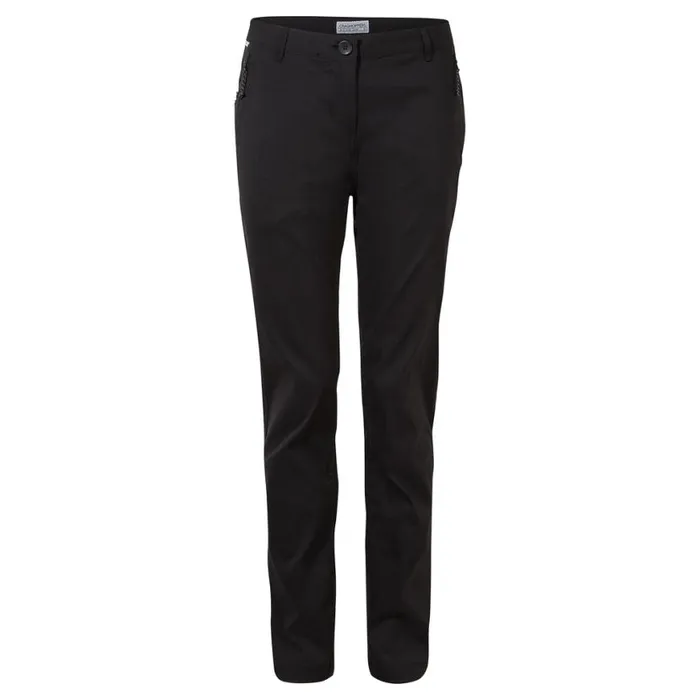 Womens Walking Trousers Craghoppers Kiwi Pro II Trousers Black Womens Walking Trousers Craghoppers Kiwi Pro II Trousers Black