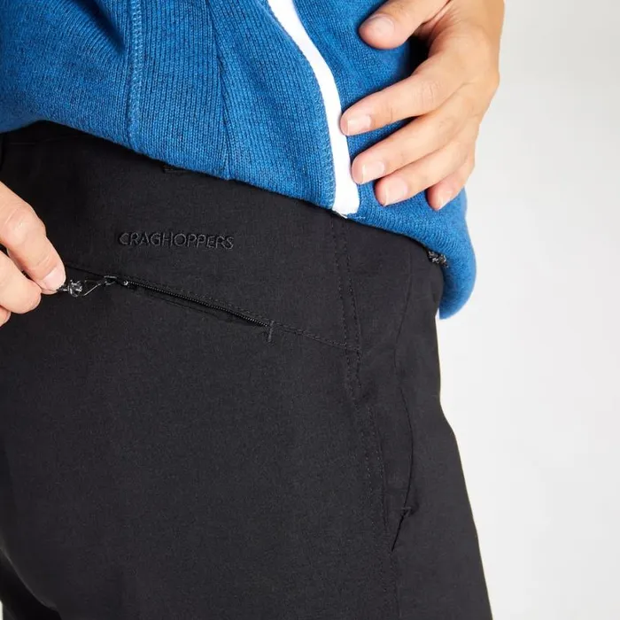 Womens Walking Trousers Craghoppers Kiwi Pro II Trousers Black Womens Walking Trousers Craghoppers Kiwi Pro II Trousers Black