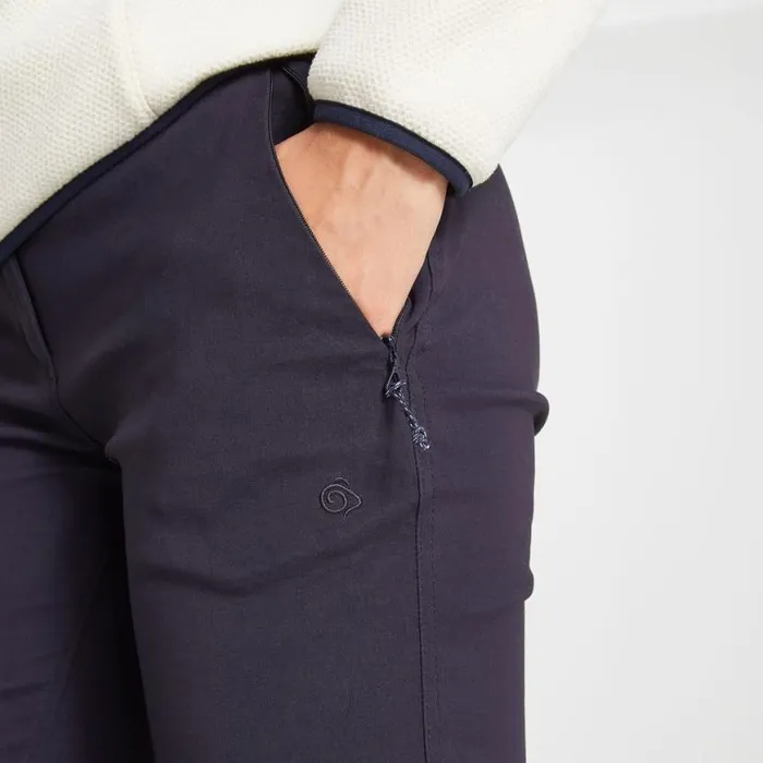 Womens Walking Trousers Craghoppers Kiwi Pro II Trousers Dark Navy Womens Walking Trousers Craghoppers Kiwi Pro II Trousers Dark Navy