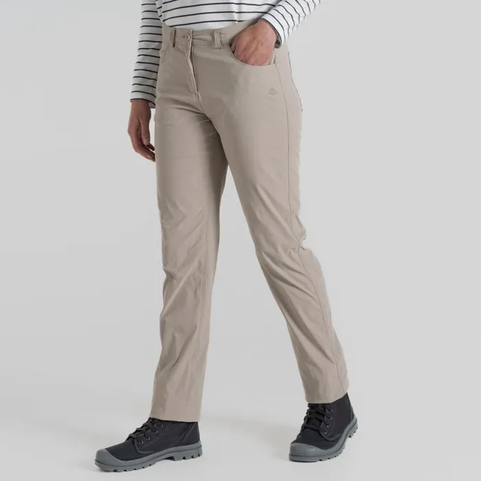 Womens Walking Trousers Craghoppers Nosilife Milla Trouser Soft Mushroom