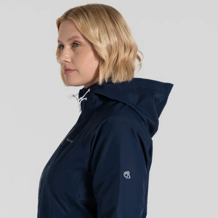 Womens Waterproof Jackets Craghoppers Brielle Waterproof Jacket Blue Navy Womens Waterproof Jackets Craghoppers Brielle Waterproof Jacket Blue Navy