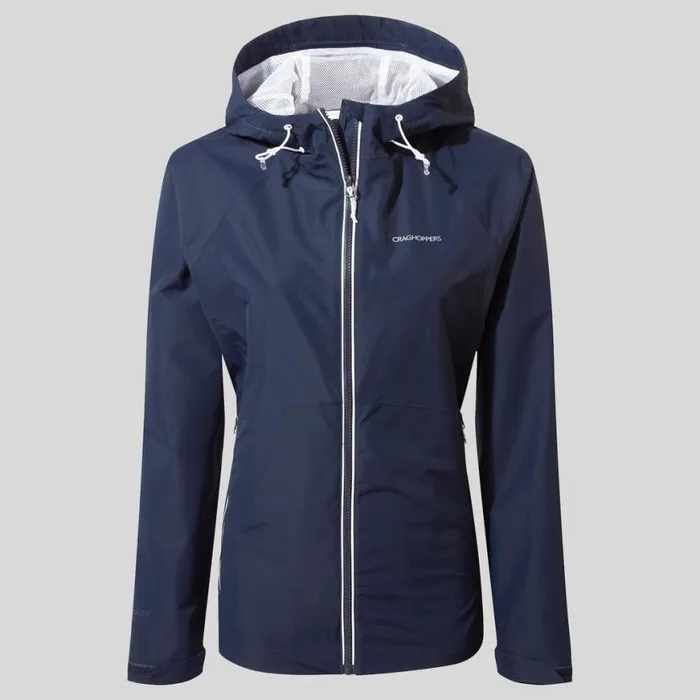 Womens Waterproof Jackets Craghoppers Brielle Waterproof Jacket Blue Navy Womens Waterproof Jackets Craghoppers Brielle Waterproof Jacket Blue Navy