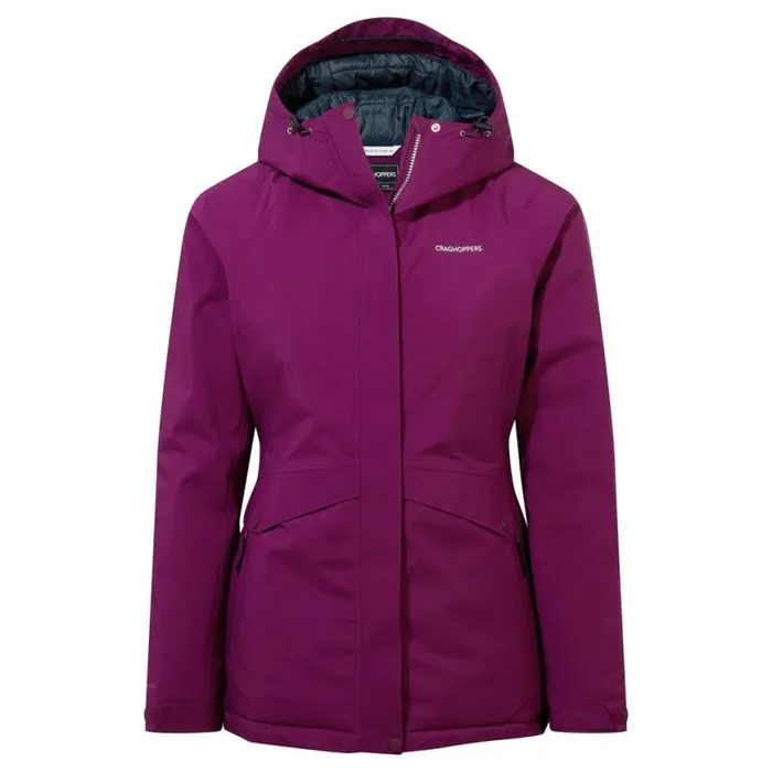Womens Waterproof Jackets Craghoppers Ellis Thermic GORETEX Jacket Blackcurrant Womens Waterproof Jackets Craghoppers Ellis Thermic GORETEX Jacket Blackcurrant